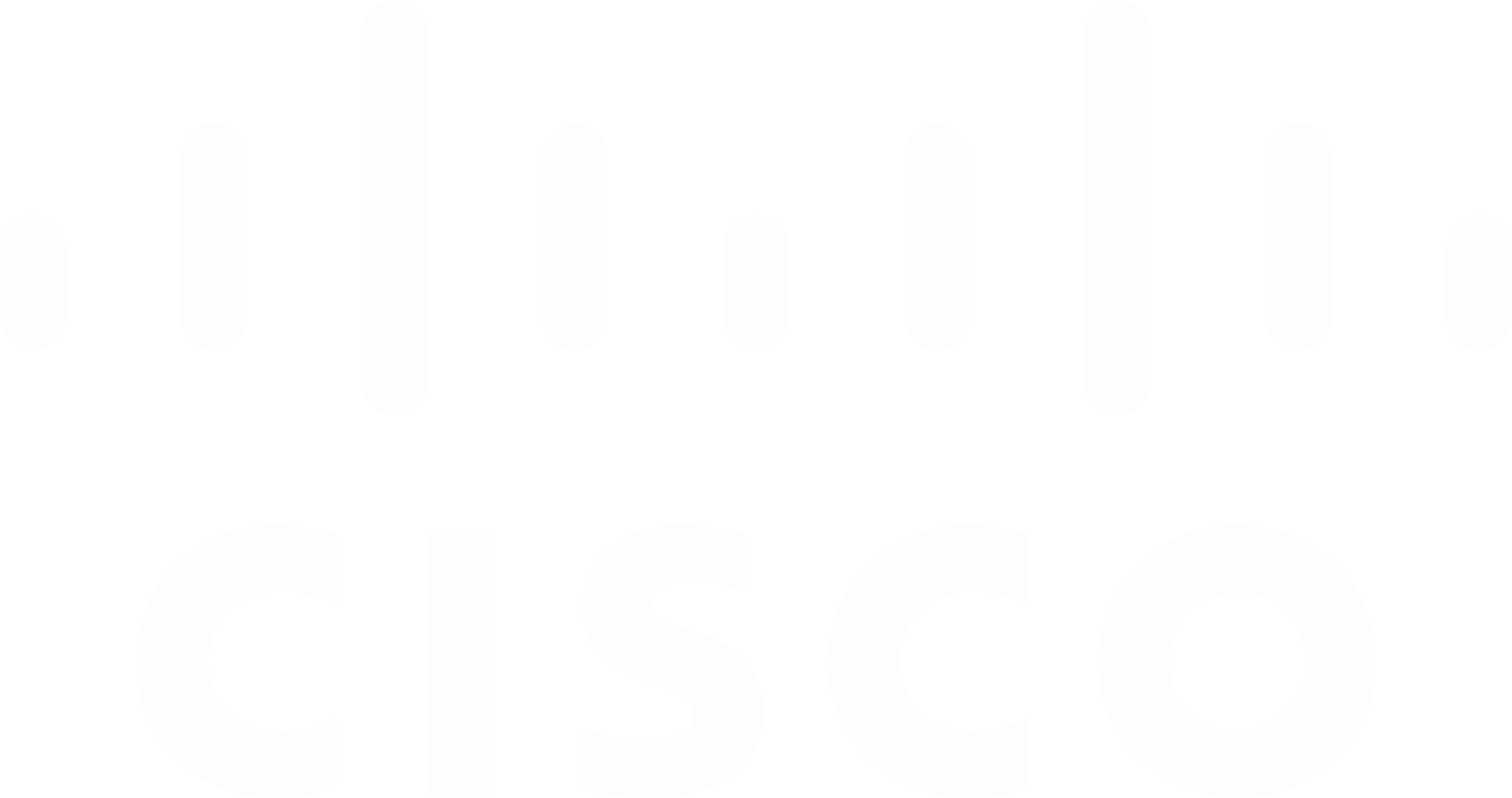 Logo Cisco de couleur blanche