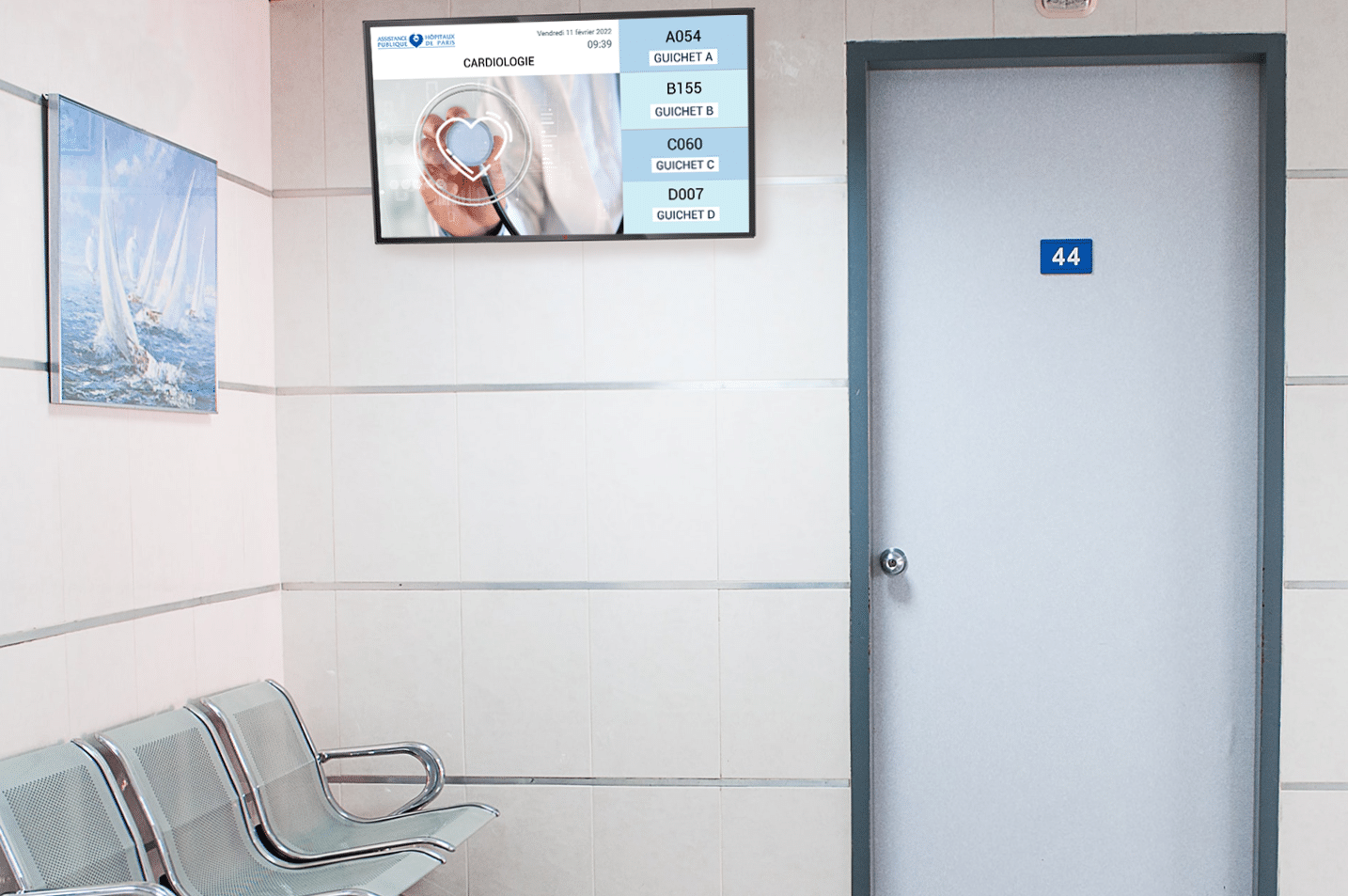 Solution de gestion de files d'attente - FLEXWAITii
